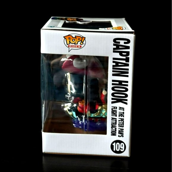 Funko Pop! Disney World Captain Hook Peter Pan's Attraction 50th Pop #109 - Picture 6 of 7
